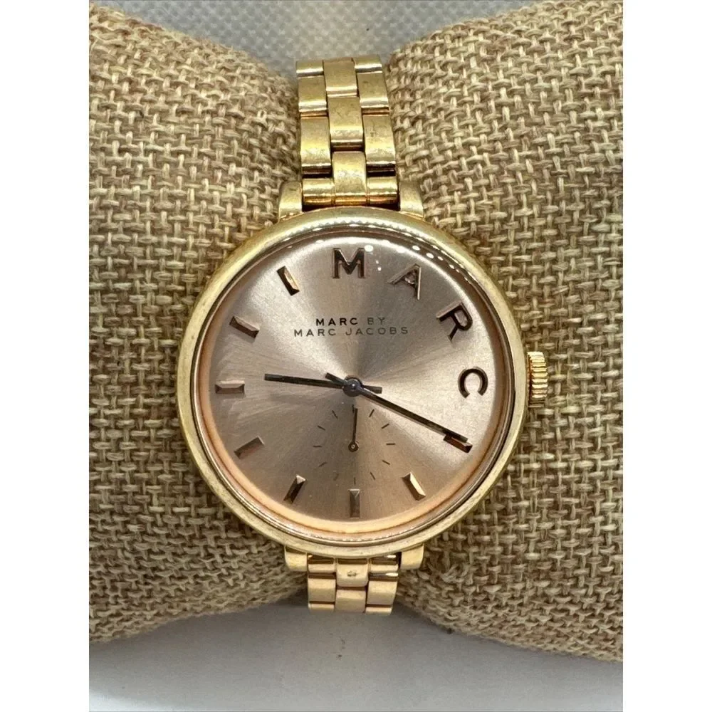 Marc Jacobs Sally MBM3364 Womens Stainless Steel Analog Dial Quartz Watch JNA728